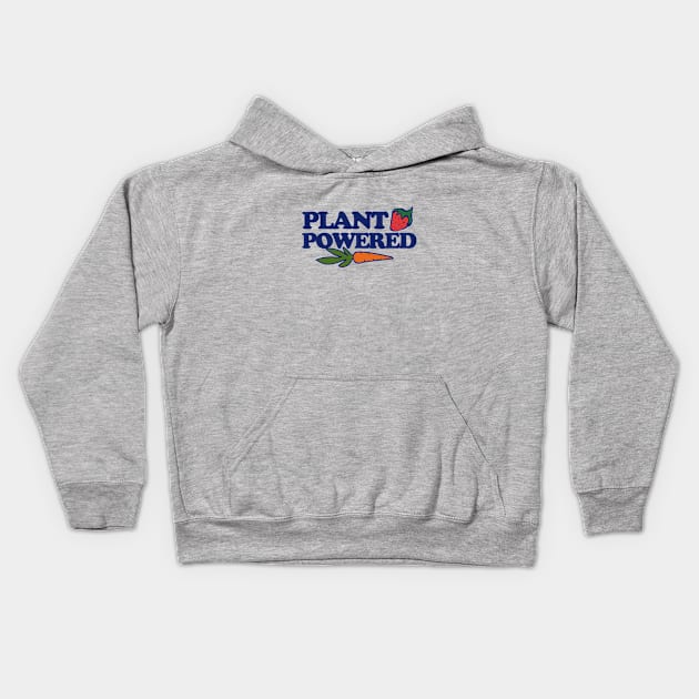 Plant powered Kids Hoodie by bubbsnugg